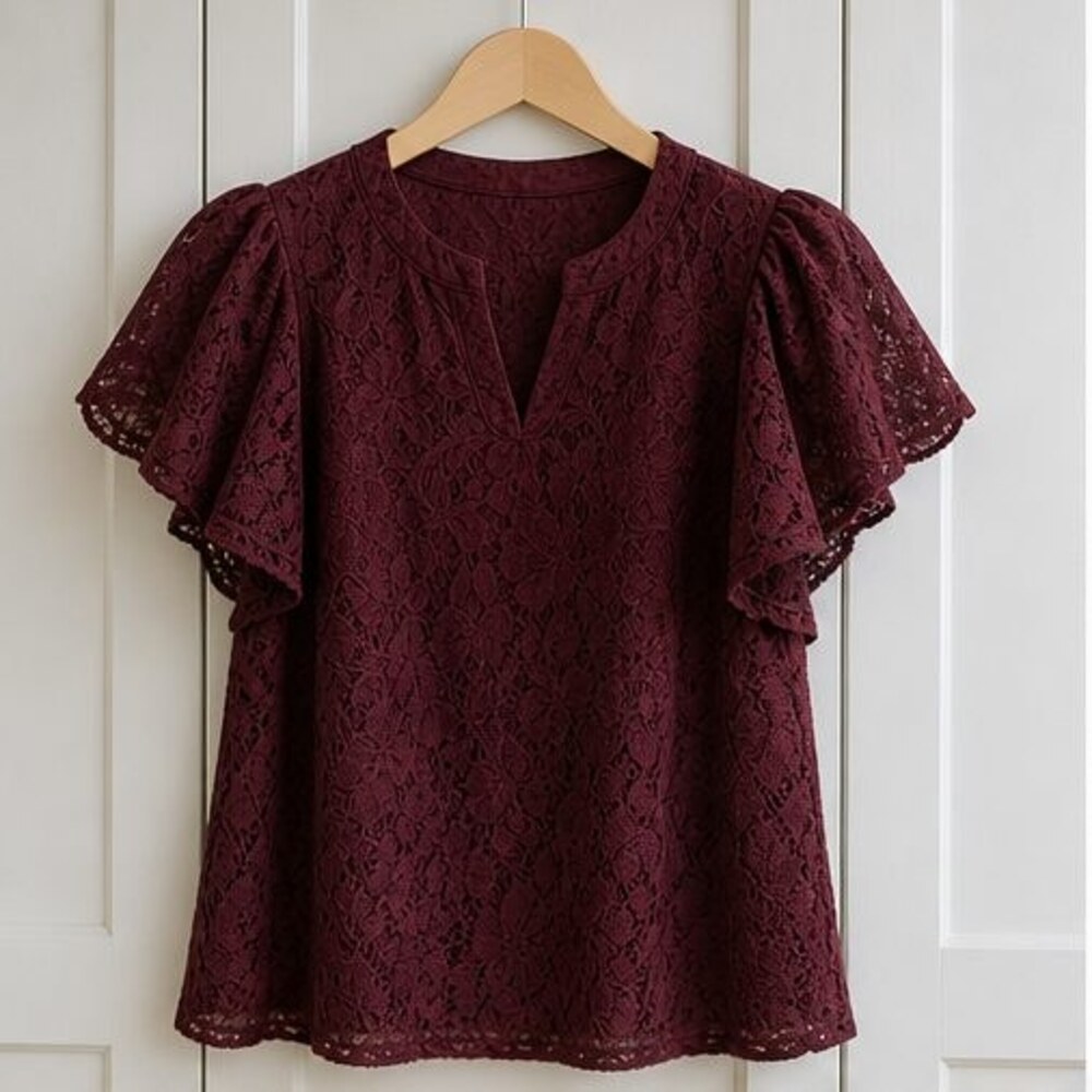 White Puff Sleeve Top